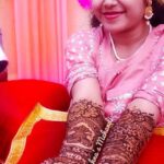 bridal Mehandi With Figure